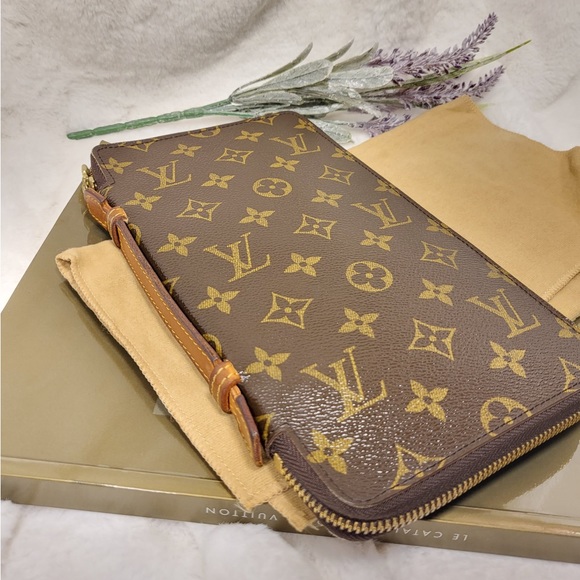 Authentic Louis Vuitton de voyage travel organizer long wallet - Picture 16 of 16
